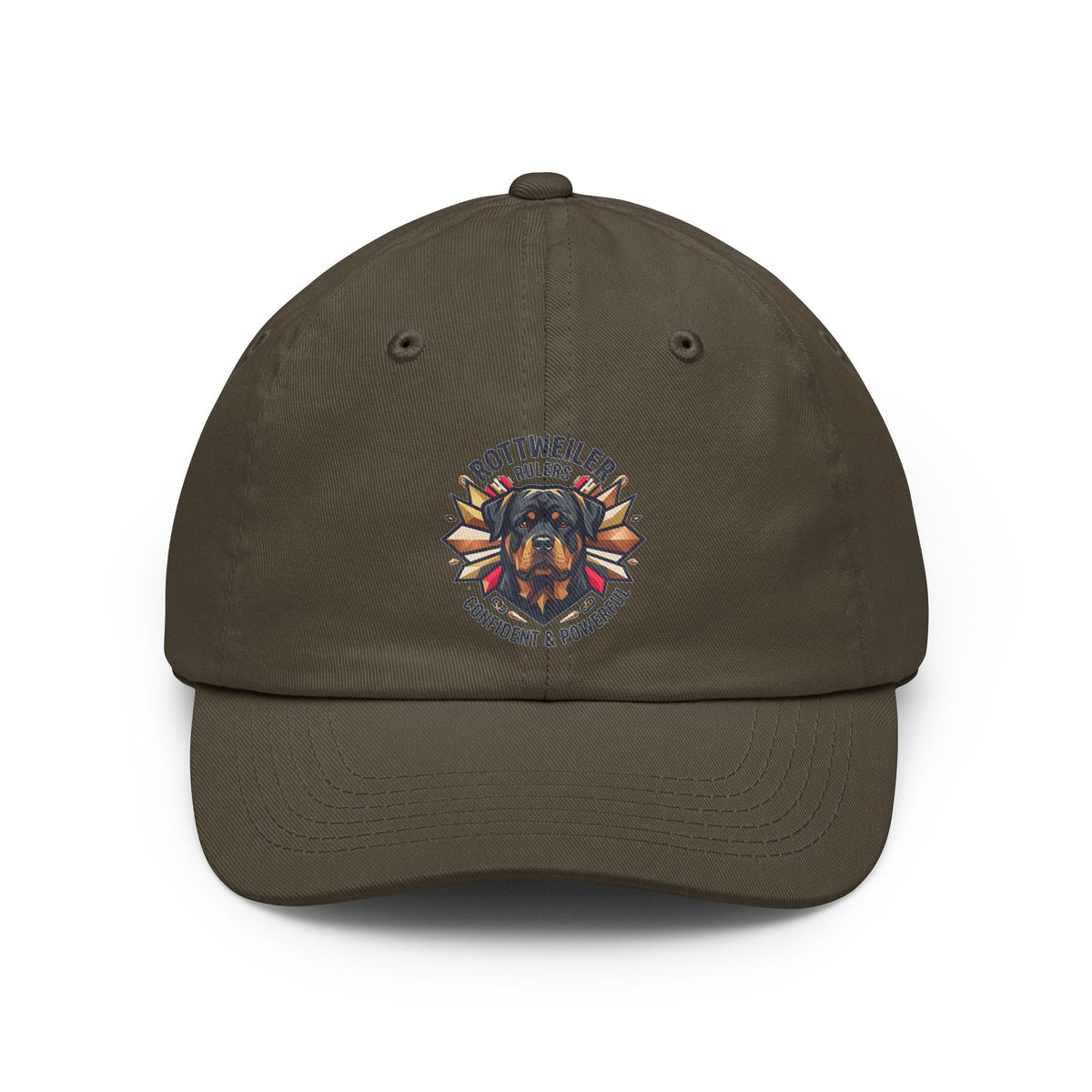 Color: Olive | Rottweiler Rulers Confident Powerful Dad Hat