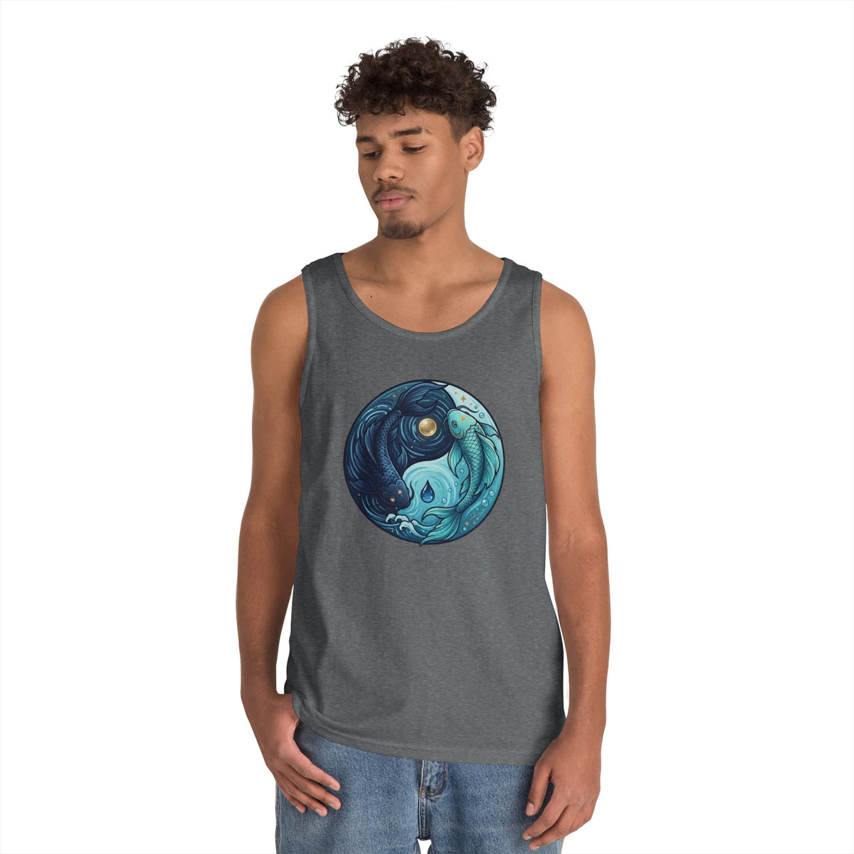 "Yin Yang Pisces" Tank Top