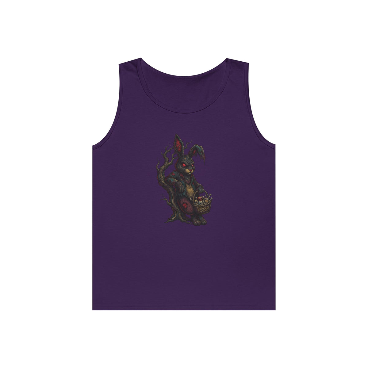 Color: Purple | Zombie Bunny Tank Top