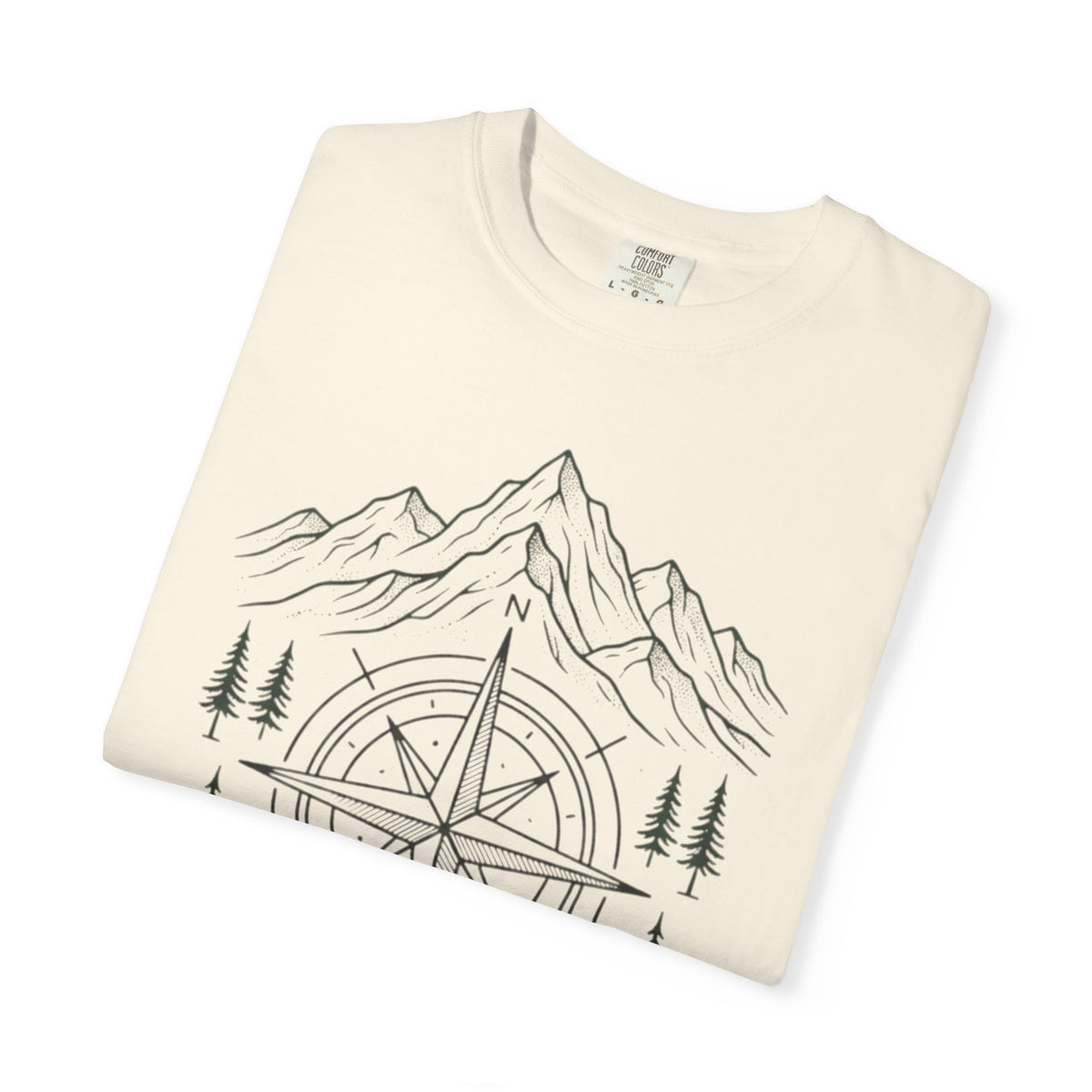 "Compass" Unisex Garment-Dyed Tee