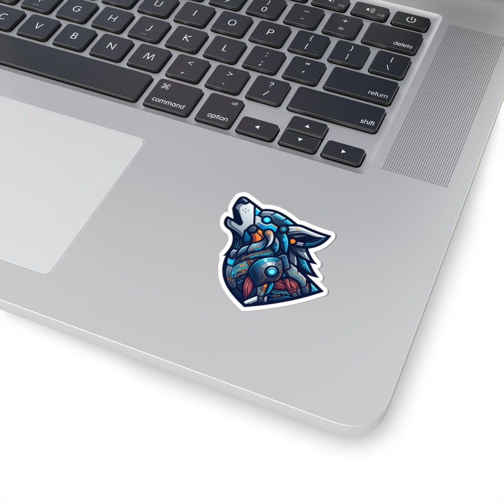 "Cyber Wolf" Sticker