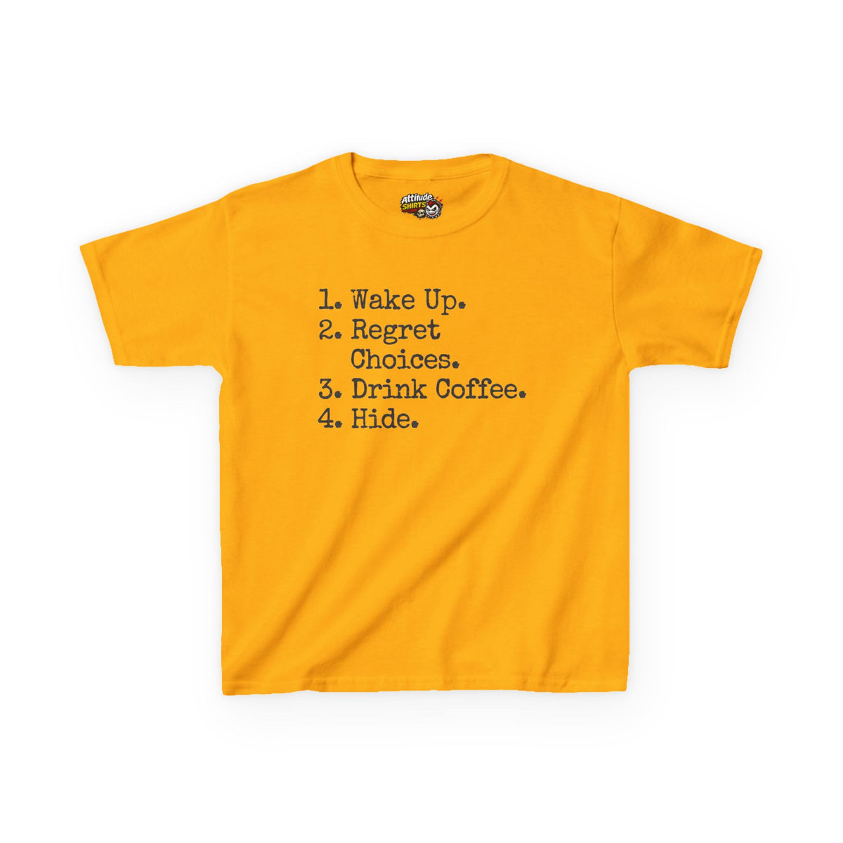 "Daily Schedule Asset" Kids Tee