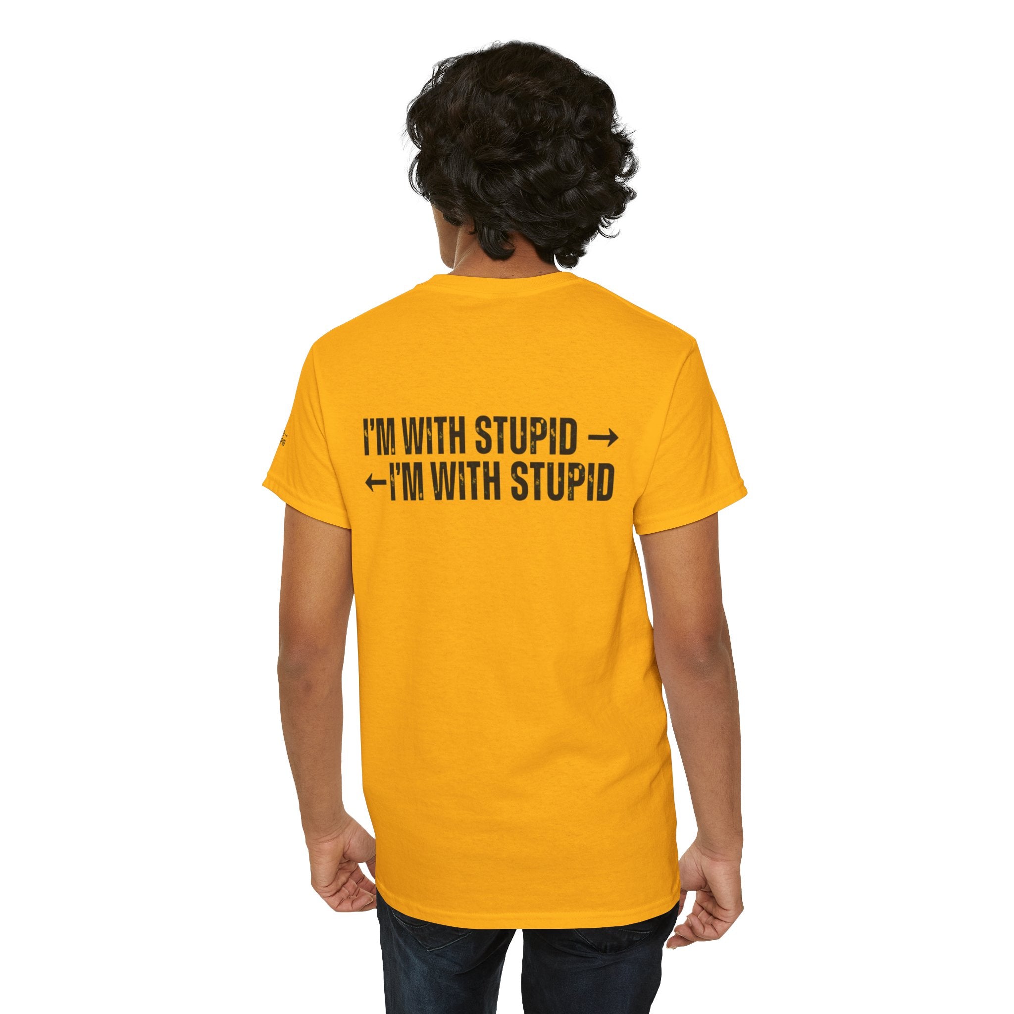 "I'm With Stupid" Premium Graphic Tee