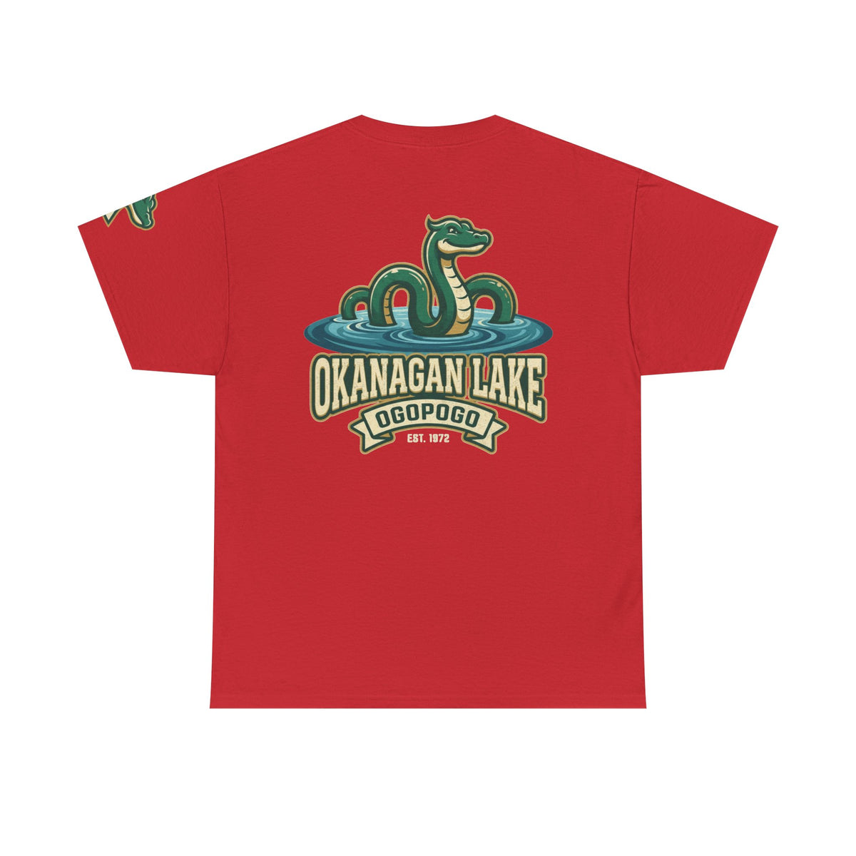 Color: Red | Ogopogo (Canada) Premium Graphic Tee