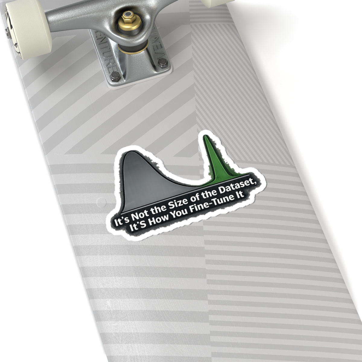 It's About the Size of Your Data Set | Kiss-Cut Sticker — AttitudeShirts