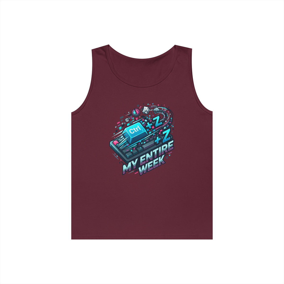 "CTRL Z My Entire Week" Tank Top