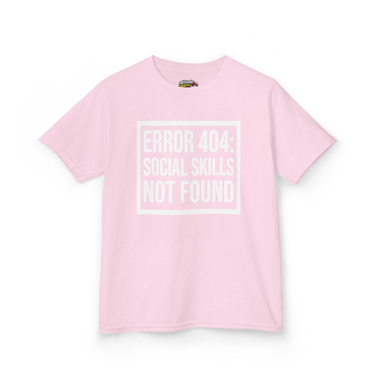 "Social Skills Not Found" Kids Tee