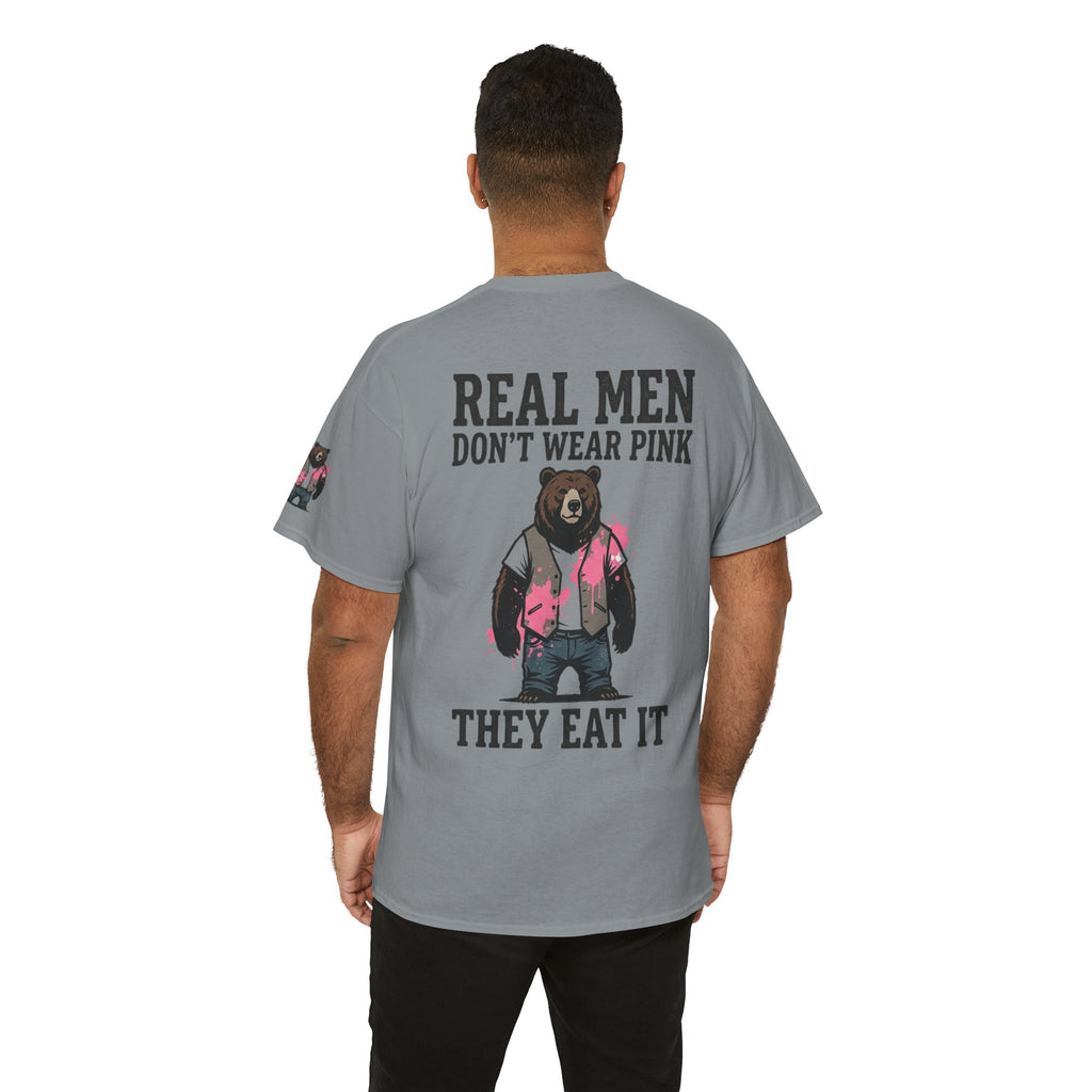 "Real Men Eat Pink" Premium Graphic Tee