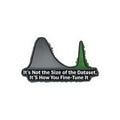 It's About the Size of Your Data Set | Kiss-Cut Sticker — AttitudeShirts