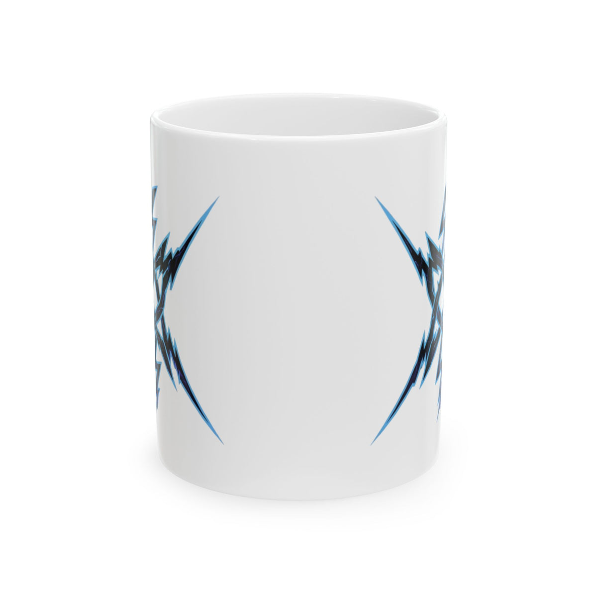 "Triple Goddess Tempest" White Ceramic Mug — Graphic