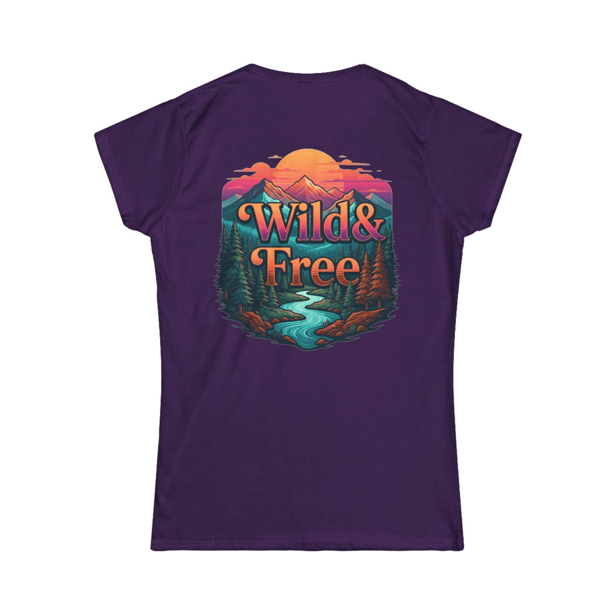Color: Purple | Wild & Free Women's Tee