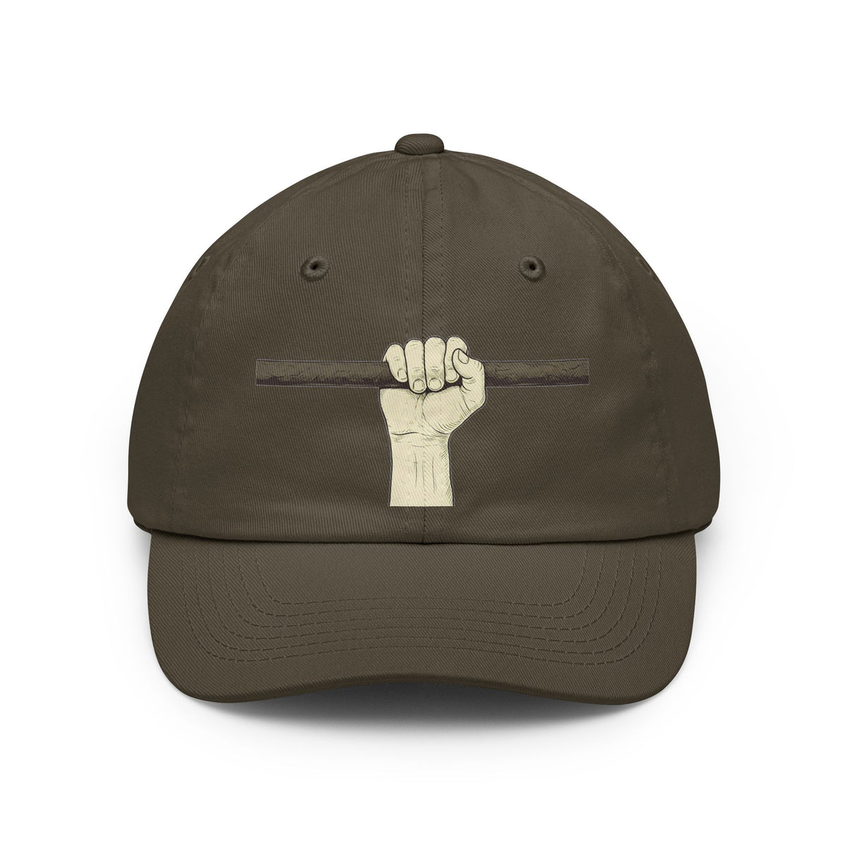 Color: Olive | Hold to the Rod Dad Hat — -C