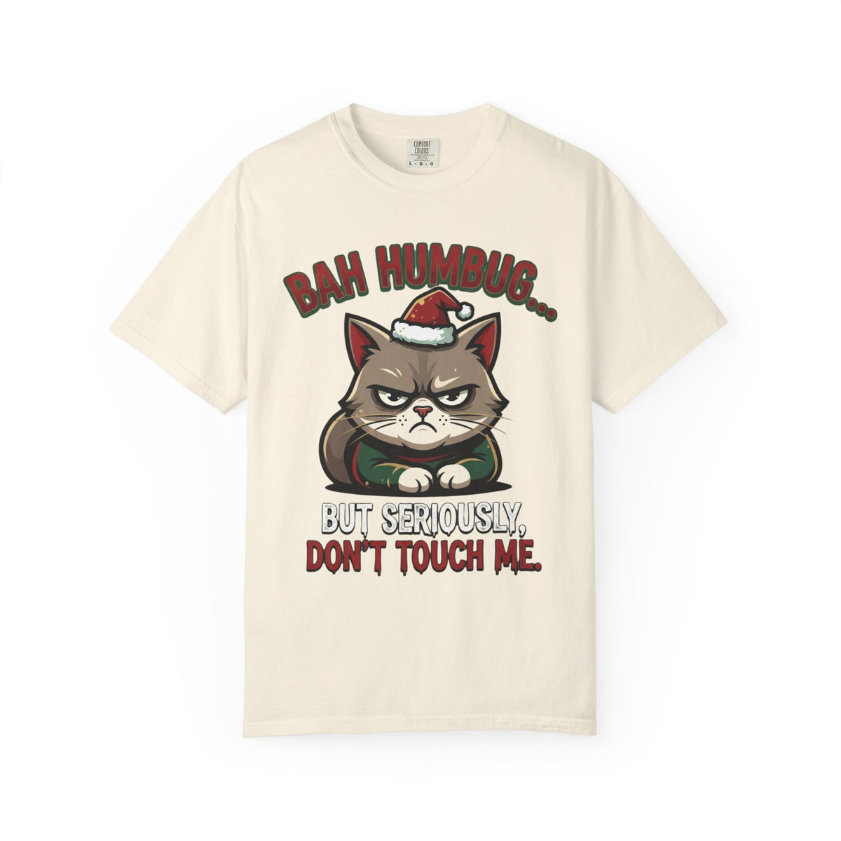 "Bah Humbug" Unisex Garment-Dyed Tee