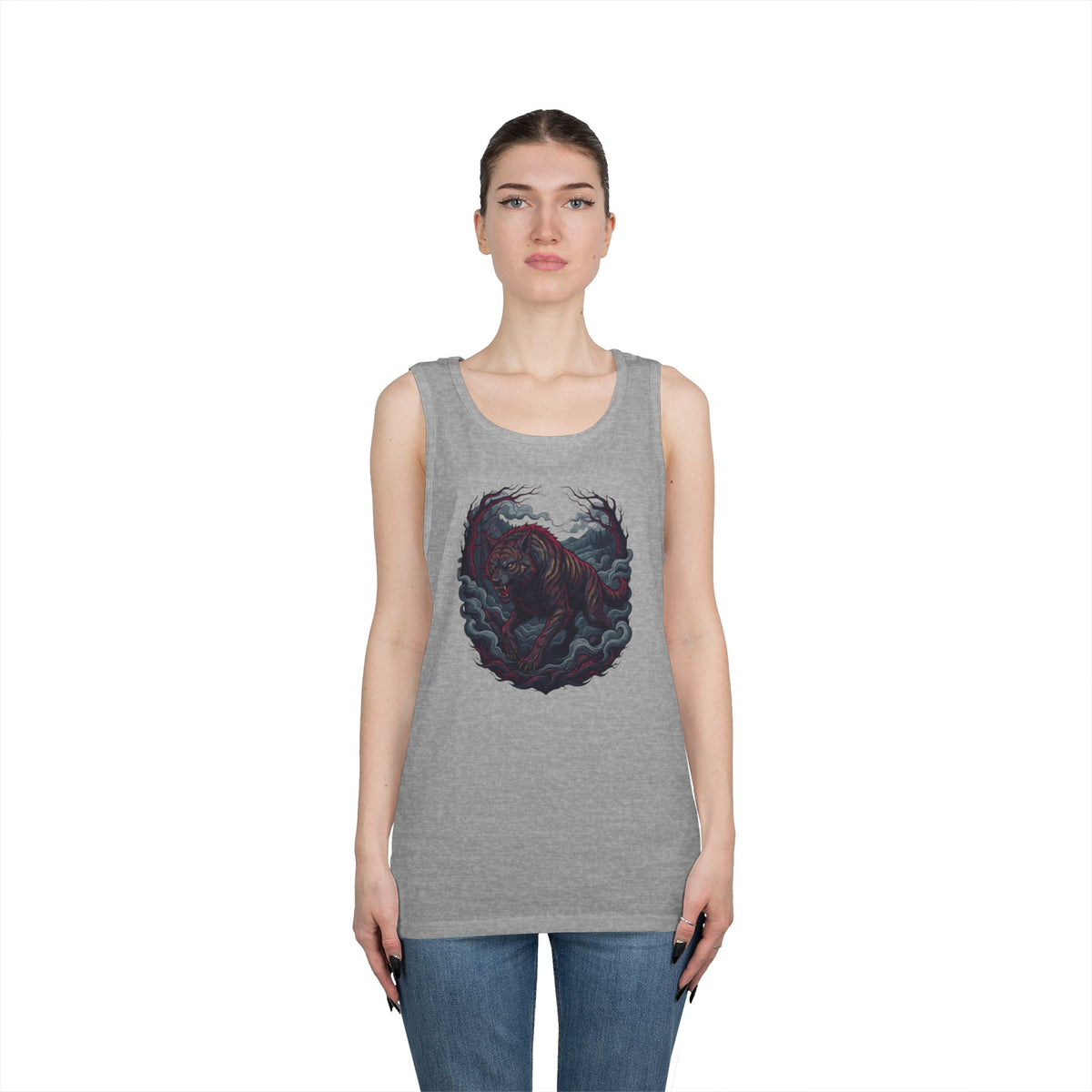 Color: Sport Grey | The Beast of Gévaudan (France) Tank Top