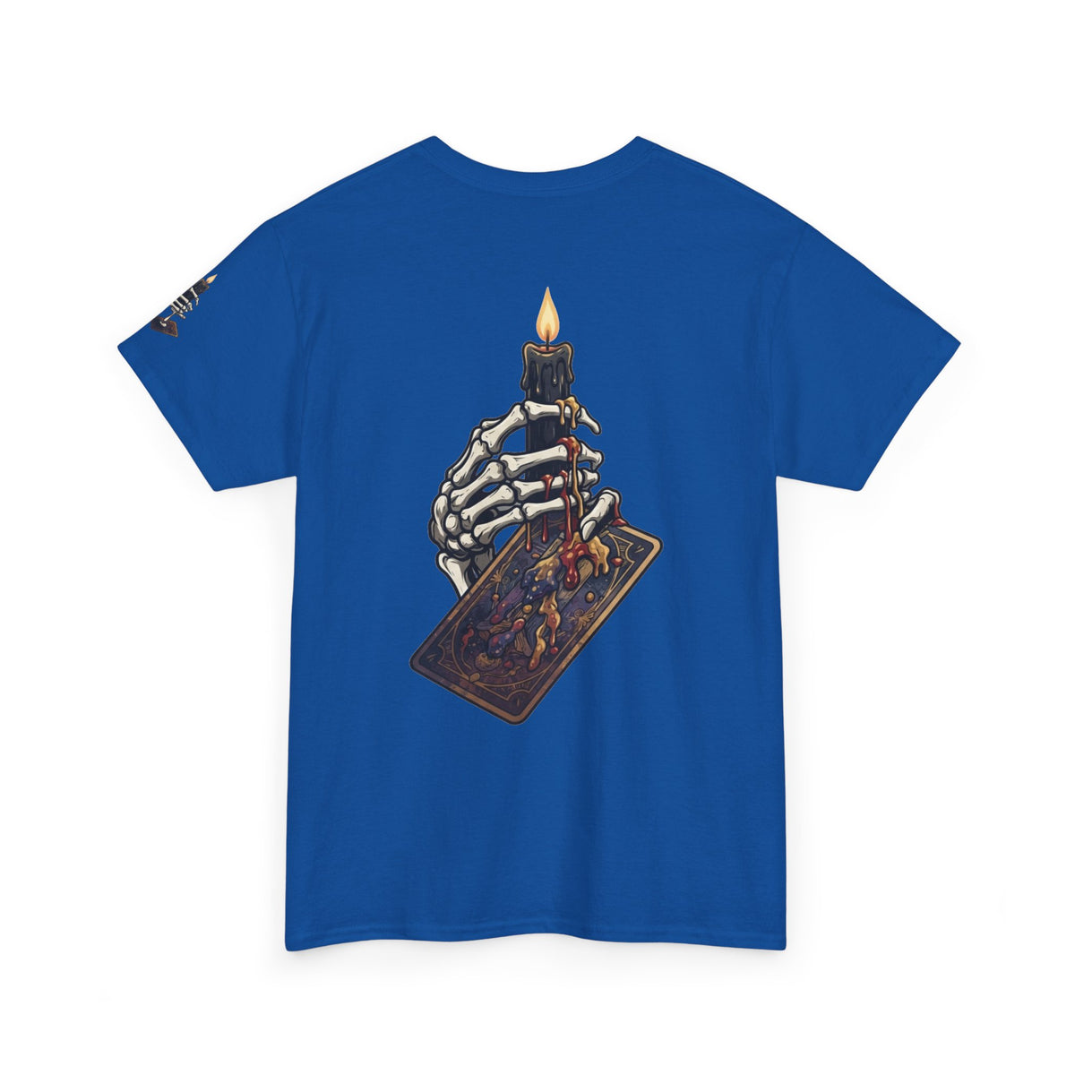 Skeletal Hand And Tarot Card Premium Graphic Tee