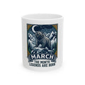 "March Legend" White Ceramic Mug