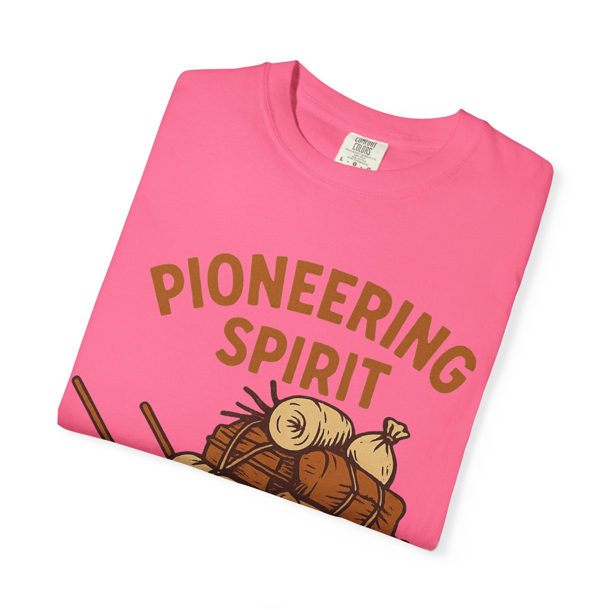"Pioneering Spirit" Unisex Garment-Dyed T-shirt