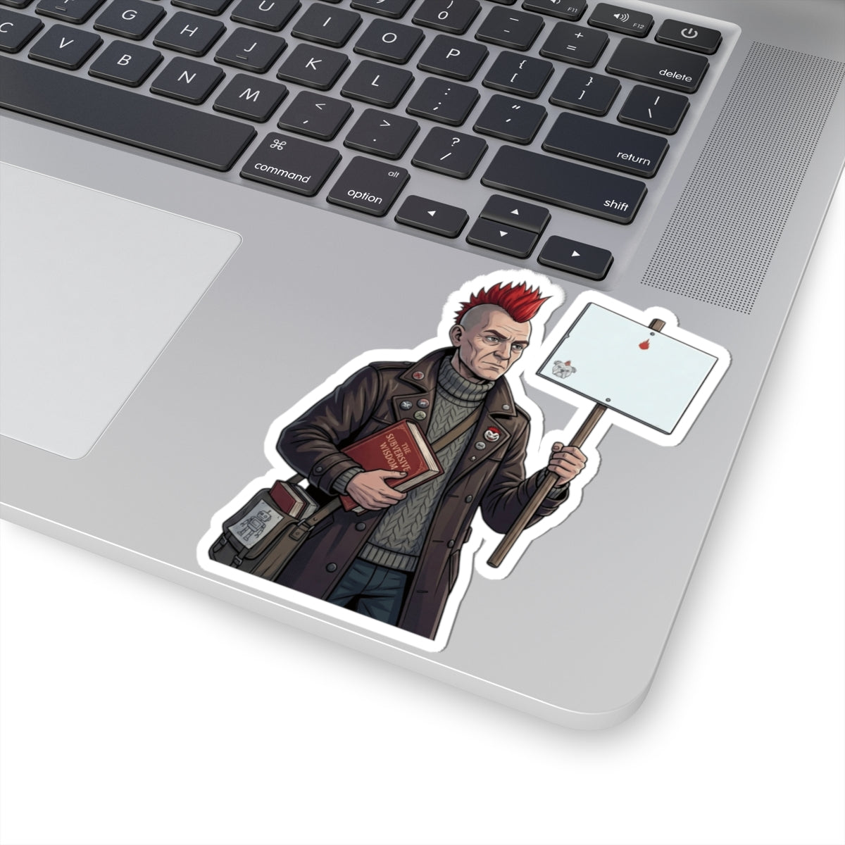 "Quiet" Sticker — Main