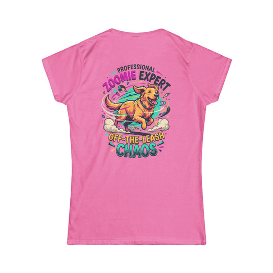 Color: Azalea | Professional Zoomie Expert Women's Tee