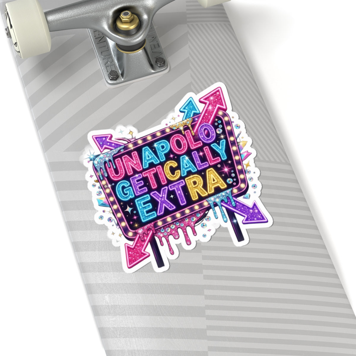 "Unapoligetically Extra" Sticker — Main