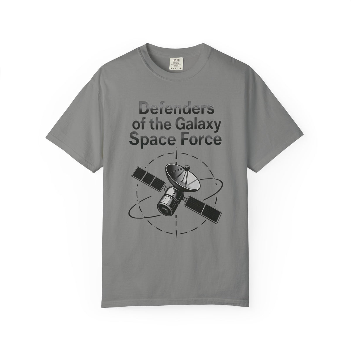 Color: Granite | Defenders of the Galaxy Unisex Garment-Dyed T-shirt