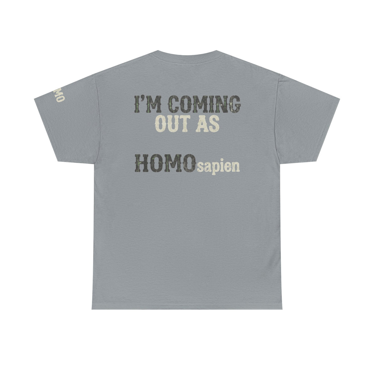 Color: Gravel | I'm Coming Out Premium Graphic Tee