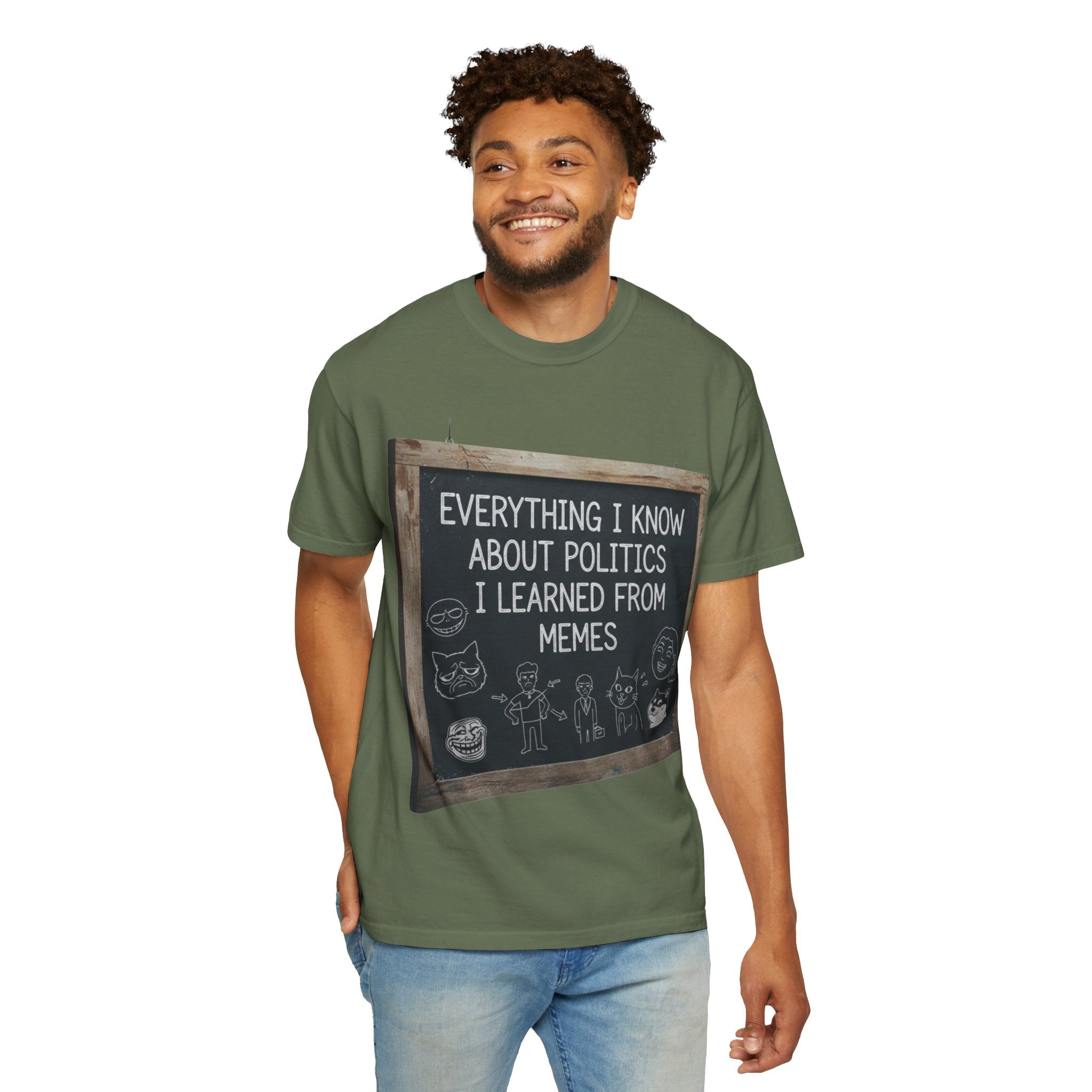 "The Objective Scientist" Unisex Garment-Dyed T-shirt