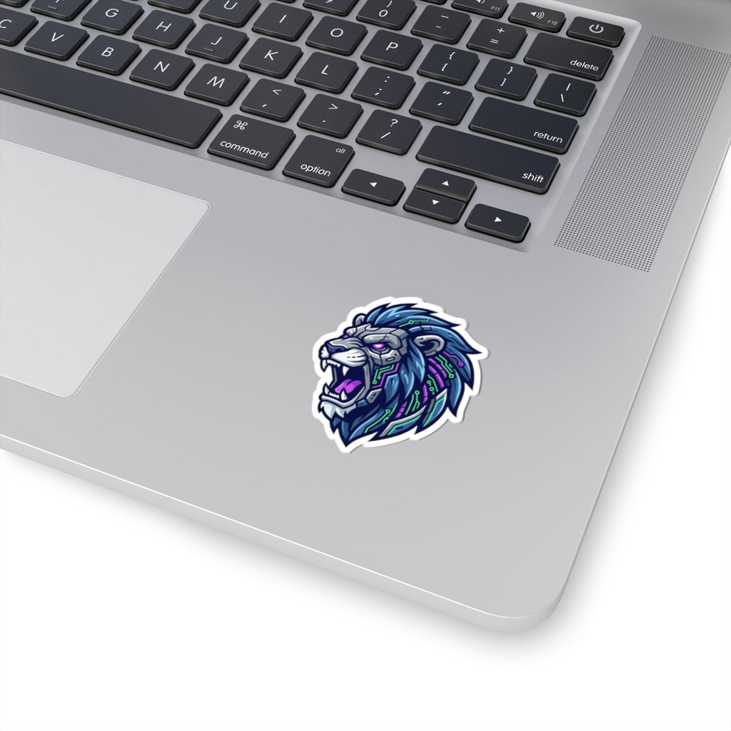 "Cyber Lion" Sticker