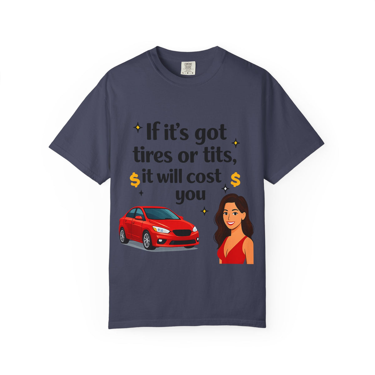 Color: Denim | The Golden Rule of Maintenance Unisex Garment-Dyed T-shirthttps://gemini.google.com/app/5b306be98eee944f