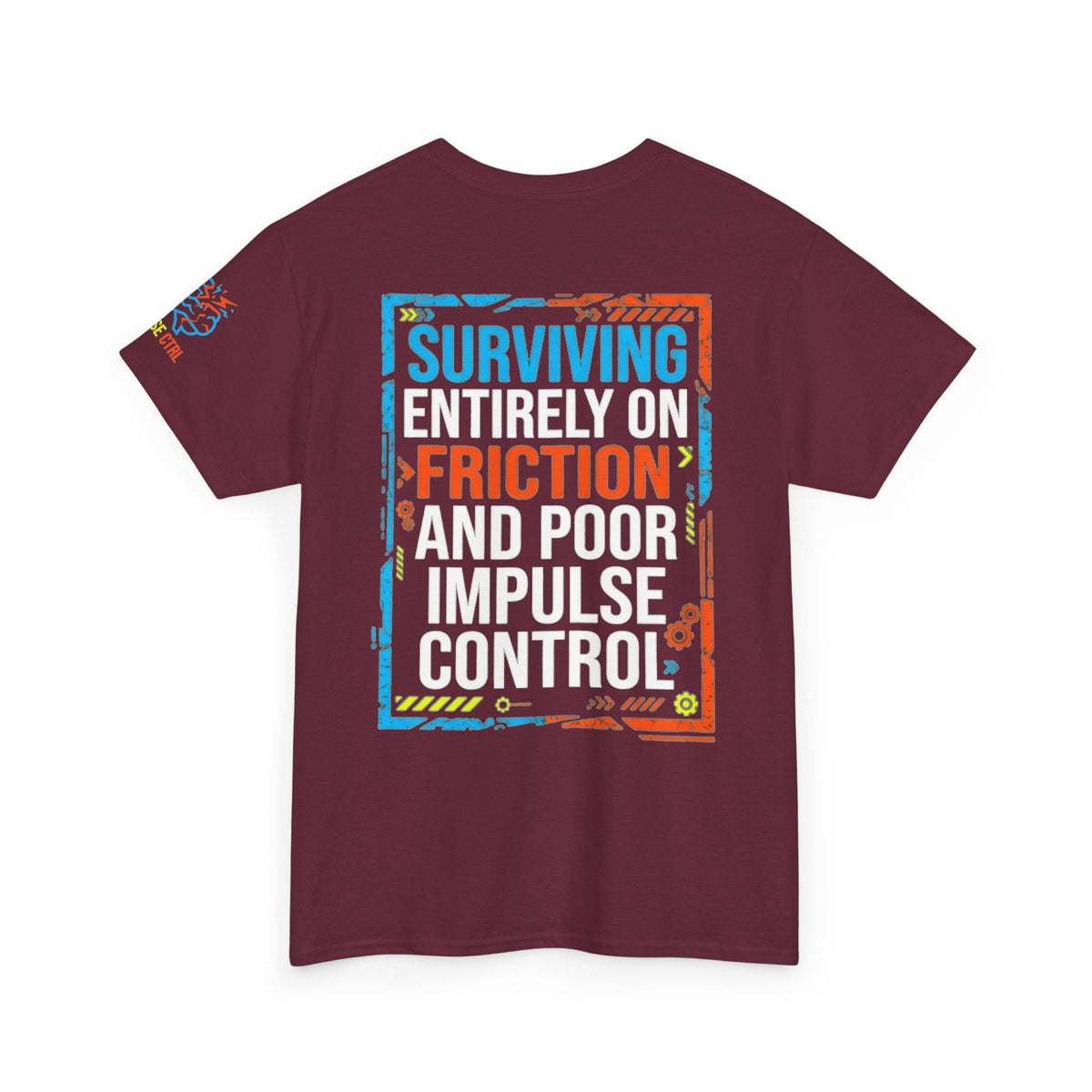 "Surviving On Friction" Premium Graphic Tee