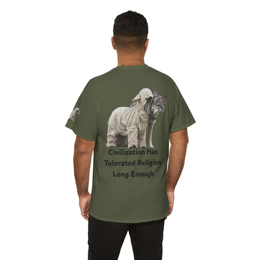 "Civilization Tolerated Religion" Premium Graphic Tee