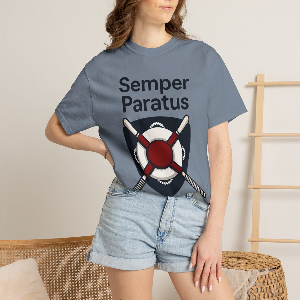 "Semper Paratus" Unisex Garment-Dyed T-shirt