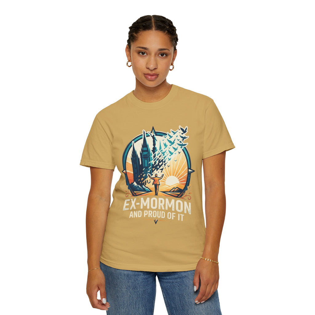 "Ex Mormon" Unisex Garment-Dyed Tee