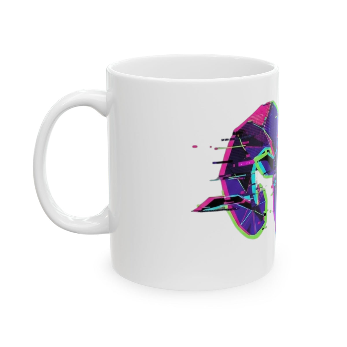 "Aries" White Ceramic Mug — Graphic