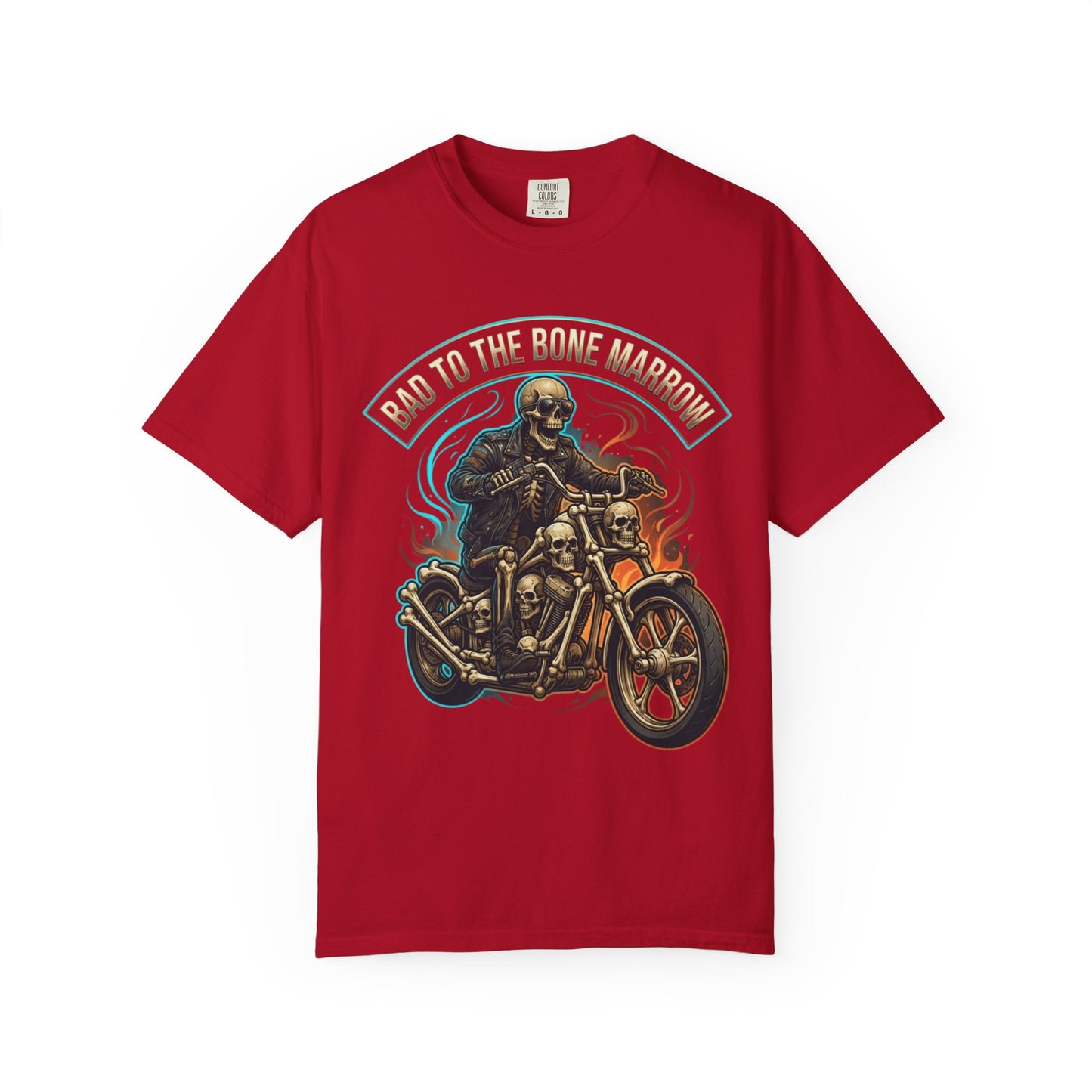 "Bad to the Bone Marrow" Unisex Garment-Dyed Tee