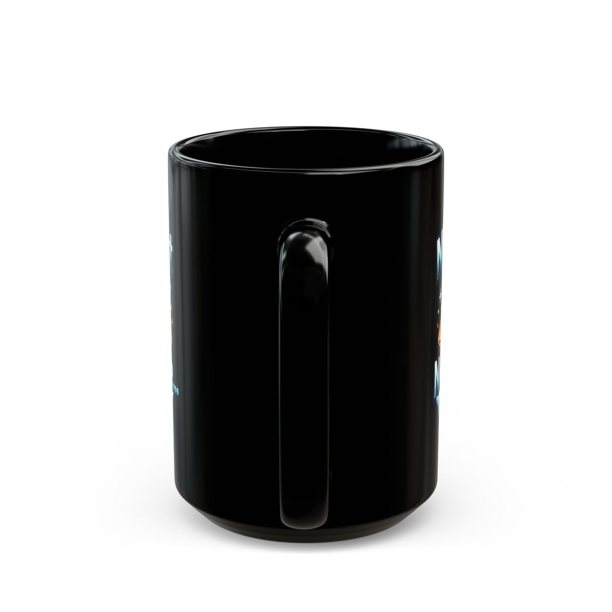 "Nice List Nominee" Black Ceramic Mug