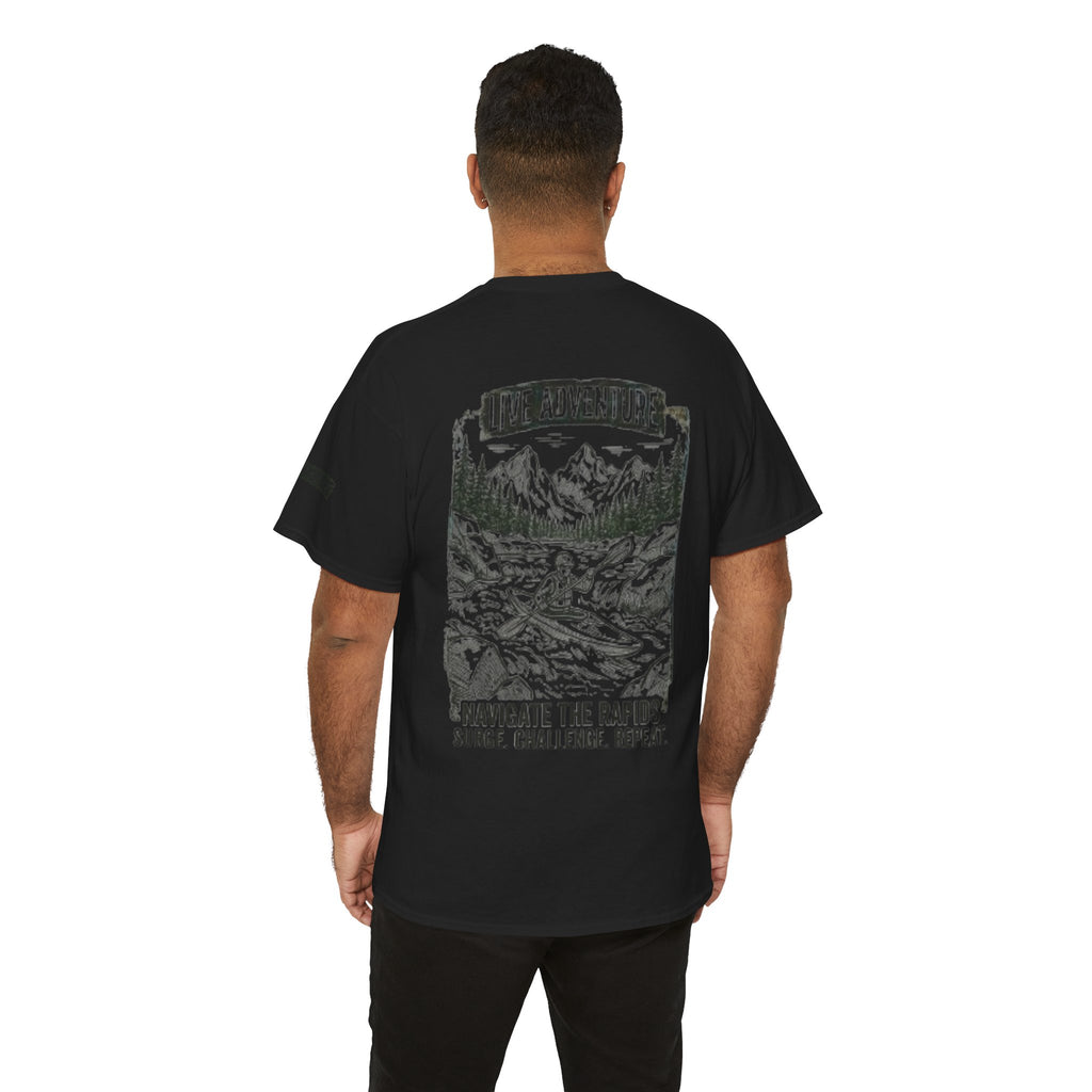 "Live Adventure - Kayak" Premium Graphic Tee