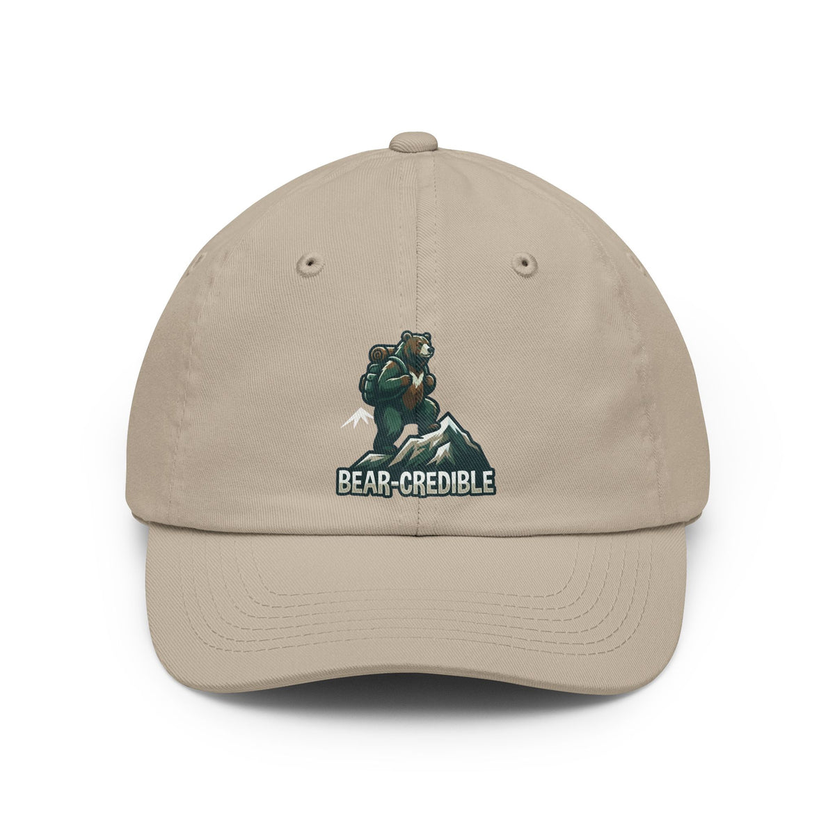 Color: Stone | Bear Credible Dad Hat