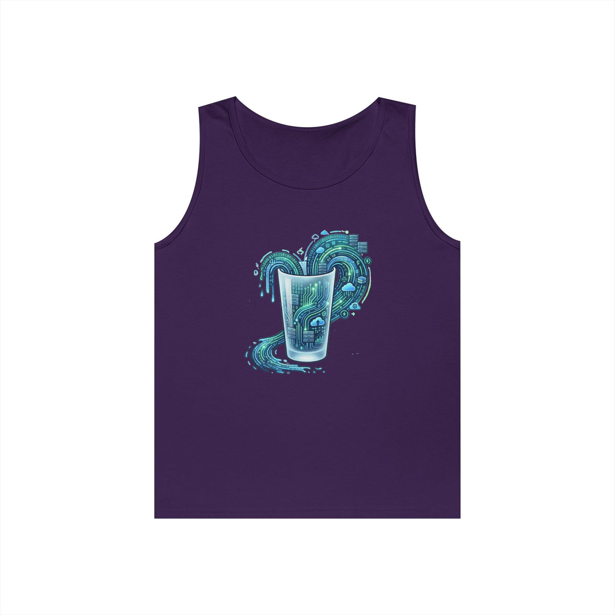 "Glass of Data" Tank Top