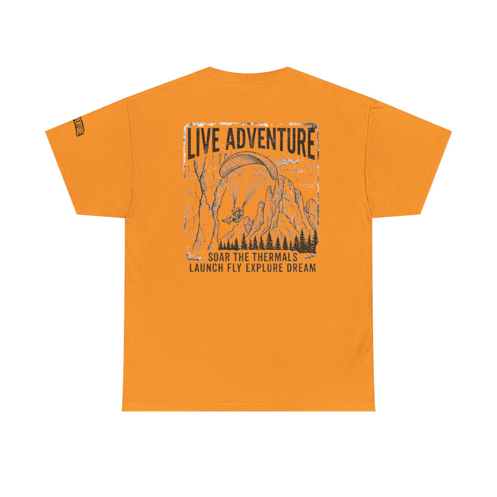 "Live Adventure - Soar the Thermals" Premium Graphic Tee
