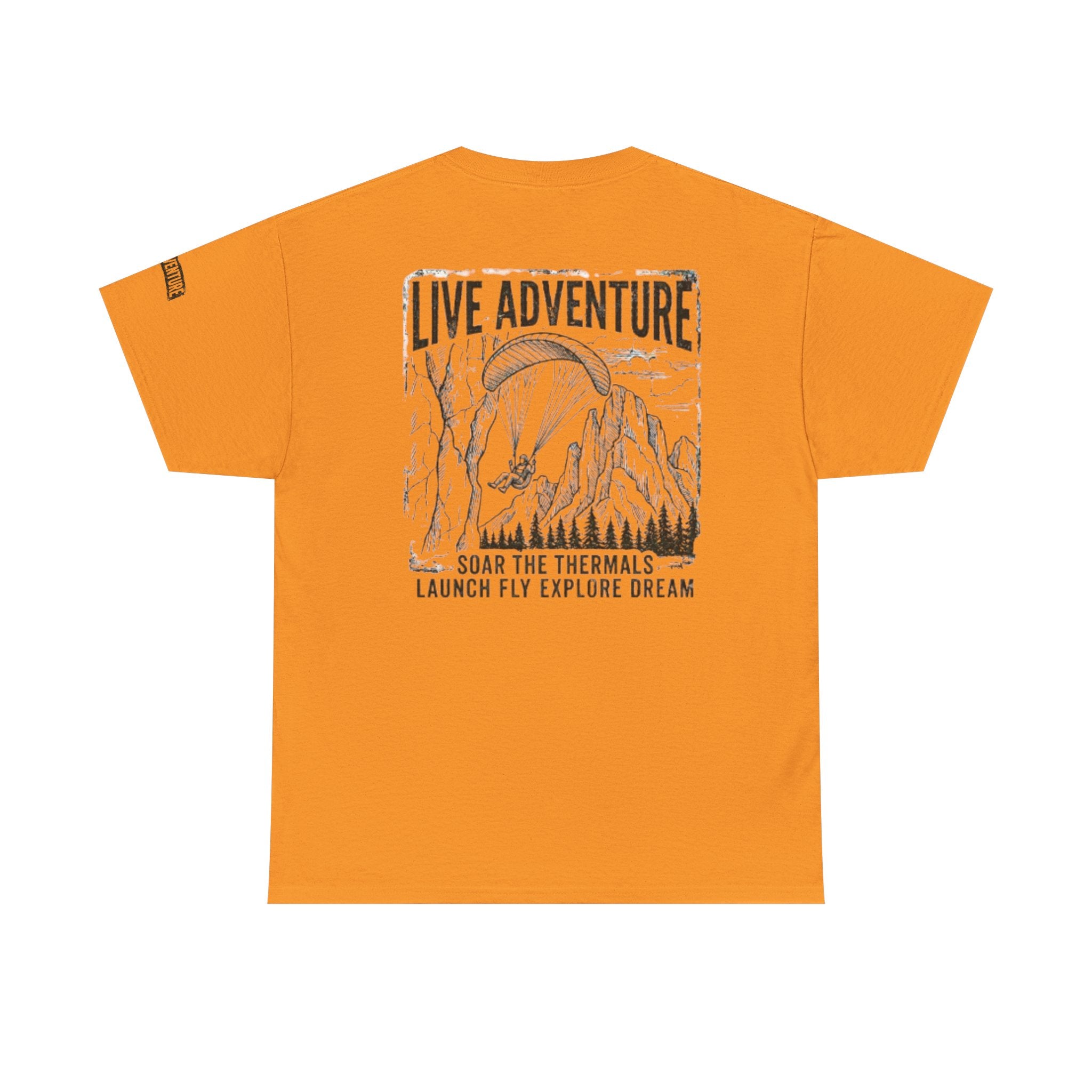 "Live Adventure - Soar the Thermals" Premium Graphic Tee