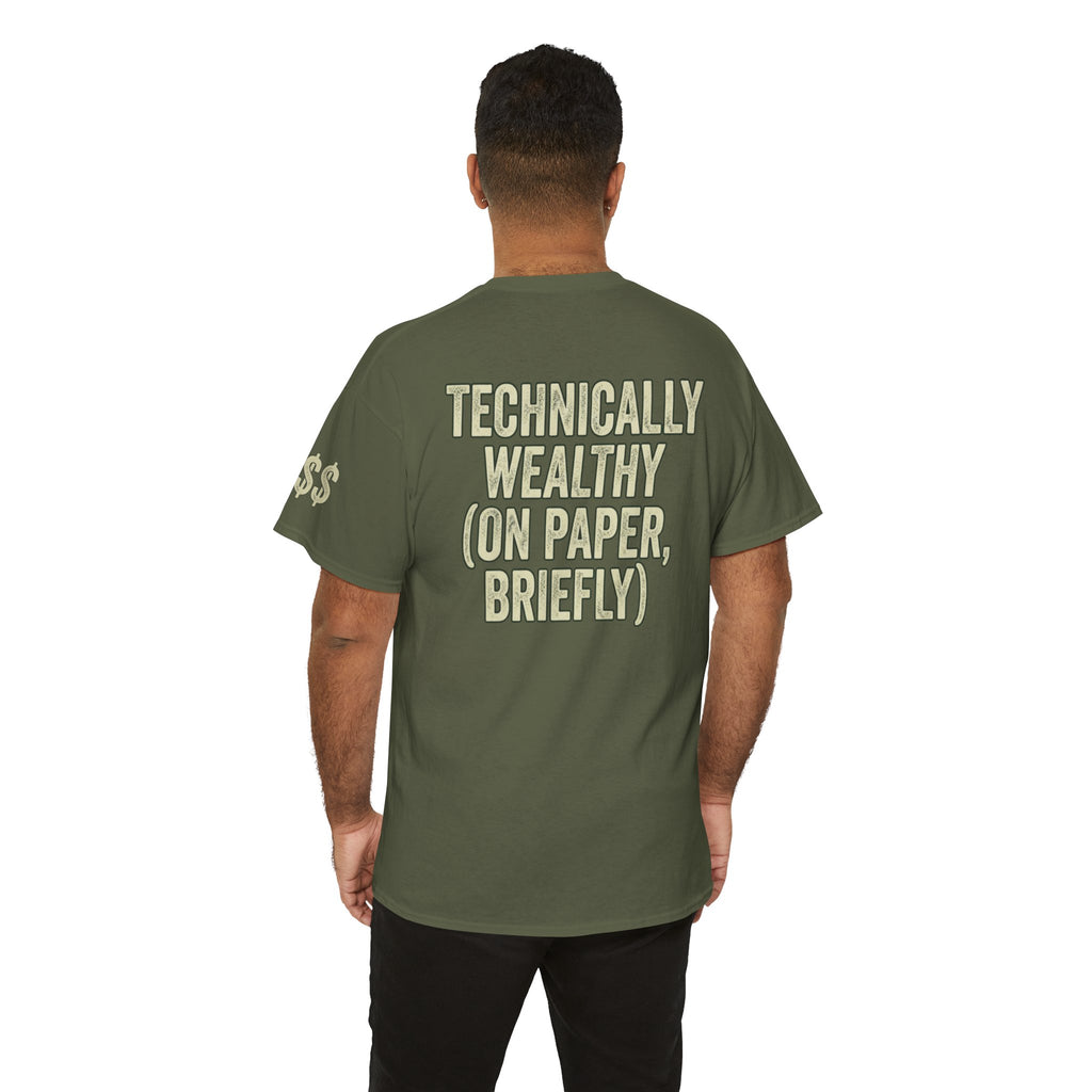 "Technically Wealthy" Premium Graphic Tee
