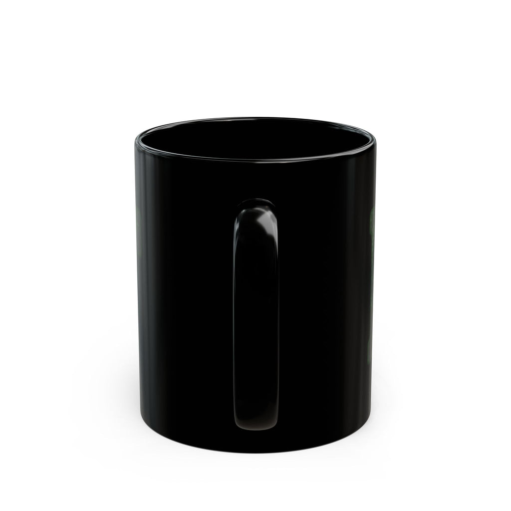 "Better than God" Black Ceramic Mug — Graphic