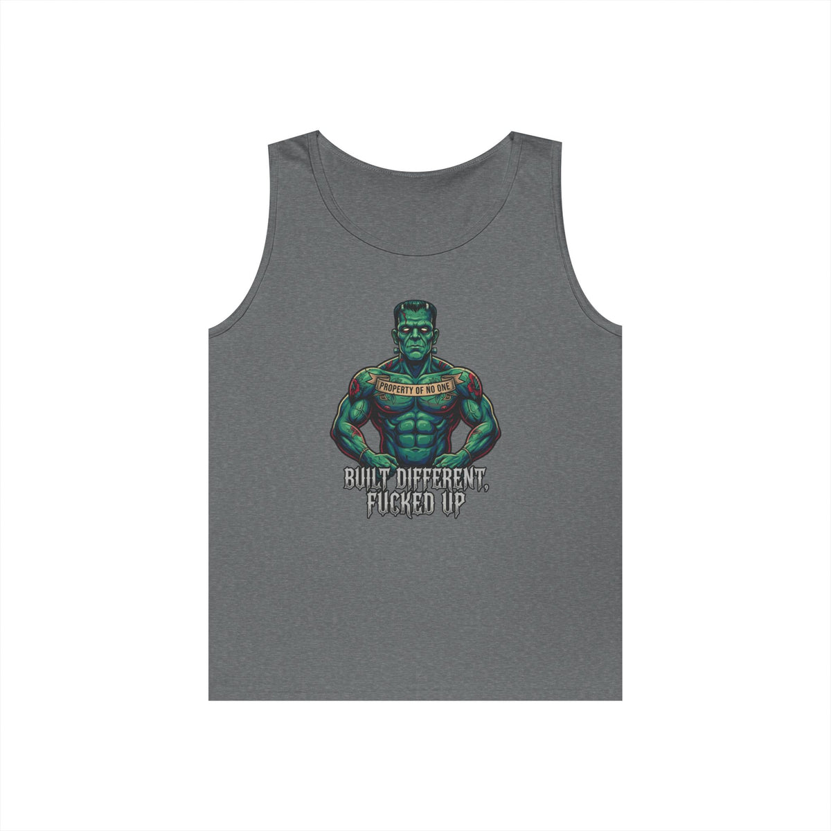 "Built Different" Tank Top