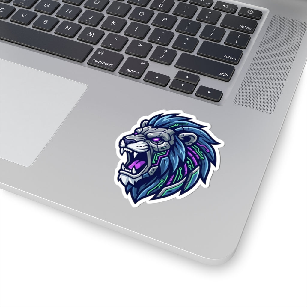 "Cyber Lion" Sticker