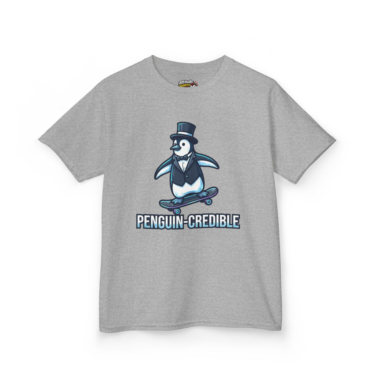 "Penguin Credible" Kids Tee