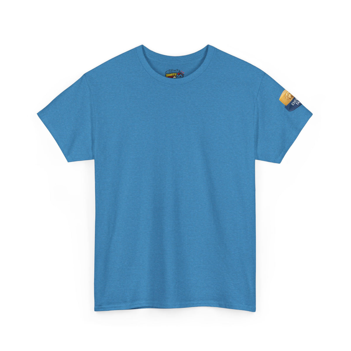 Color: Heather Sapphire | Cheese Tax Premium Graphic Tee