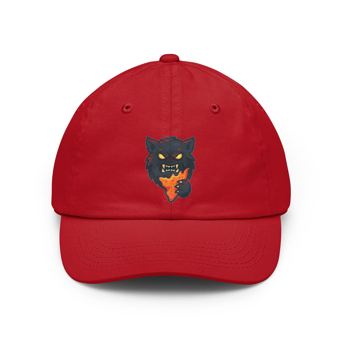 Color: Red | You Won't Like It I'm Hangry Dad Hat — Graphic