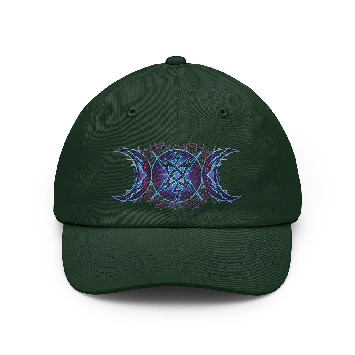 Color: Forest Green | Triple Goddess Tempest Dad Hat