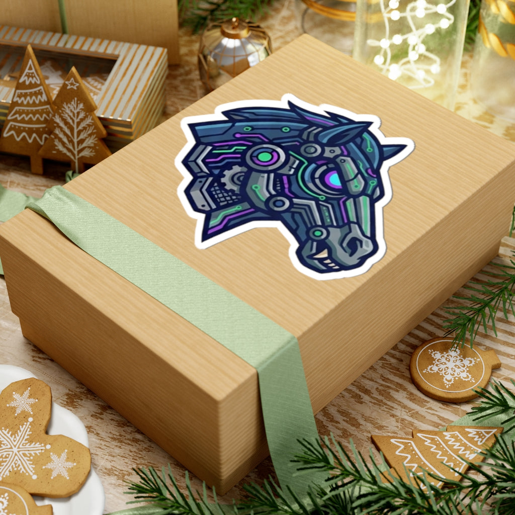 "Cyber Mustang" Sticker